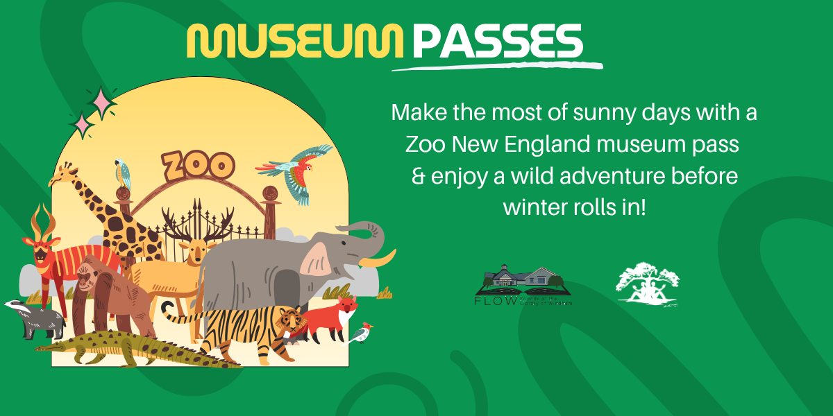 Museum Passes. Make the most of sunny days with a Zoo New England pass and enjoy a wild adventure before winter rolls in!
