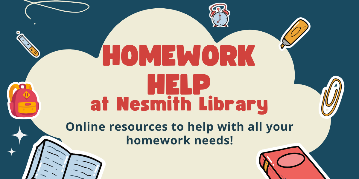 Homework Help promotional graphic