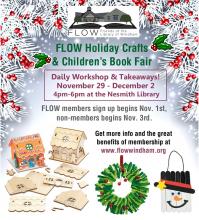 FLOW Winter Crafts Workshop Nov 29-Dec 2