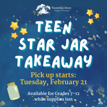 Teen Star Jar Takeaway, pick up starts Tuesday, February 21