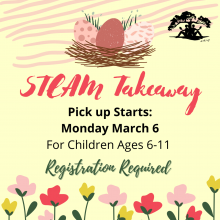 STEAM Takeaway Nesmith Library March 2023